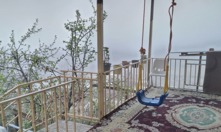 اجاره ویلا گندم تراس دار چشم انداز کوه روستا قورچای