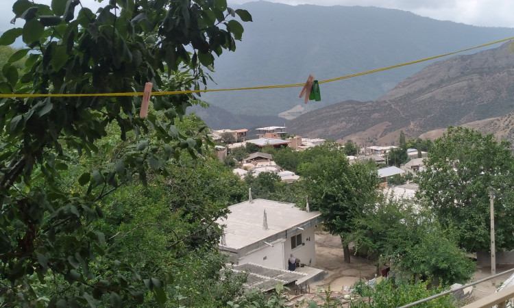 اجاره ویلا گندم تراس دار چشم انداز کوه روستا قورچای