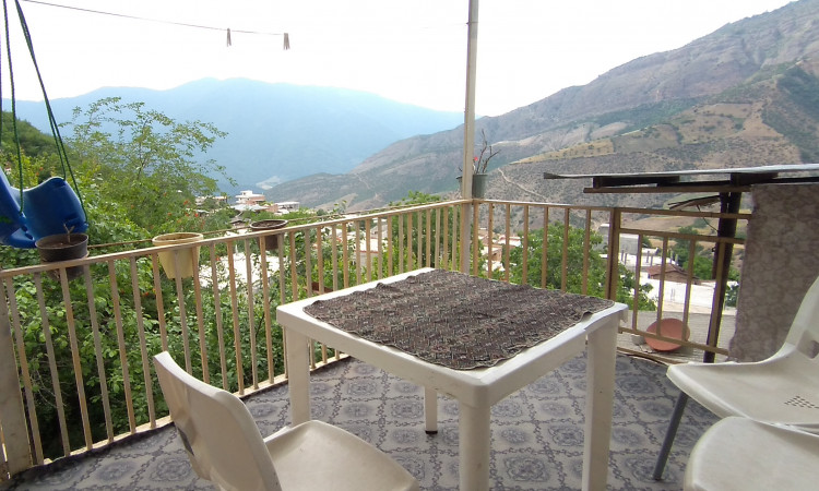 اجاره ویلا گندم تراس دار چشم انداز کوه روستا قورچای