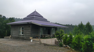 اجاره ویلای جنگلی دو خوابه نازگل دامنه باغات چای