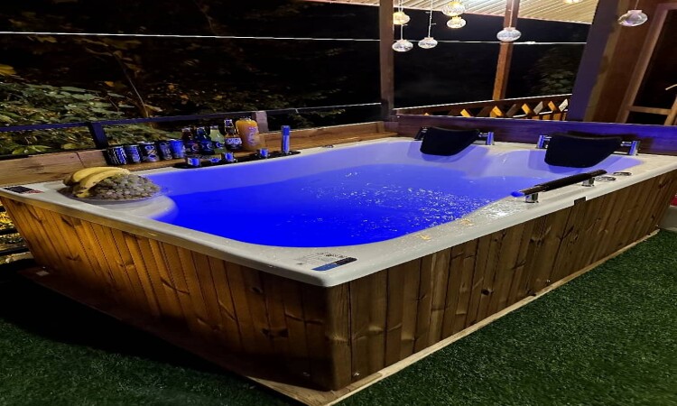 اجاره کلبه چوبی دوبلکس جکوزی دار