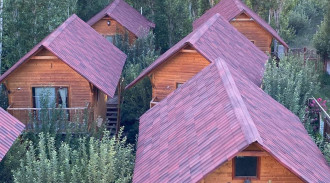 اجاره قصر چوبی بفرا اتاق گل گندم خلخال ازناو