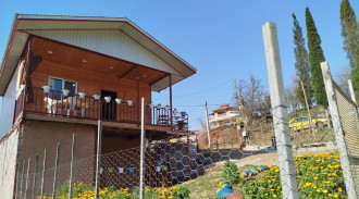 کلبه چوبی تکخوابه روستای ورمیه