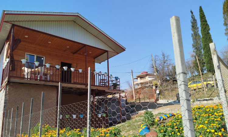 کلبه چوبی تکخوابه روستای ورمیه
