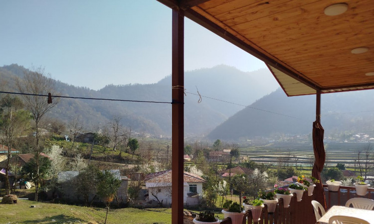 کلبه چوبی تکخوابه روستای ورمیه