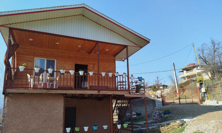 کلبه چوبی تکخوابه روستای ورمیه