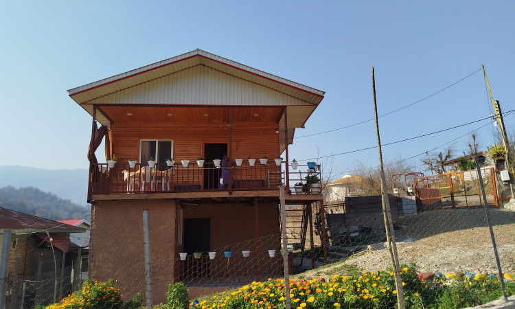 کلبه چوبی تکخوابه روستای ورمیه