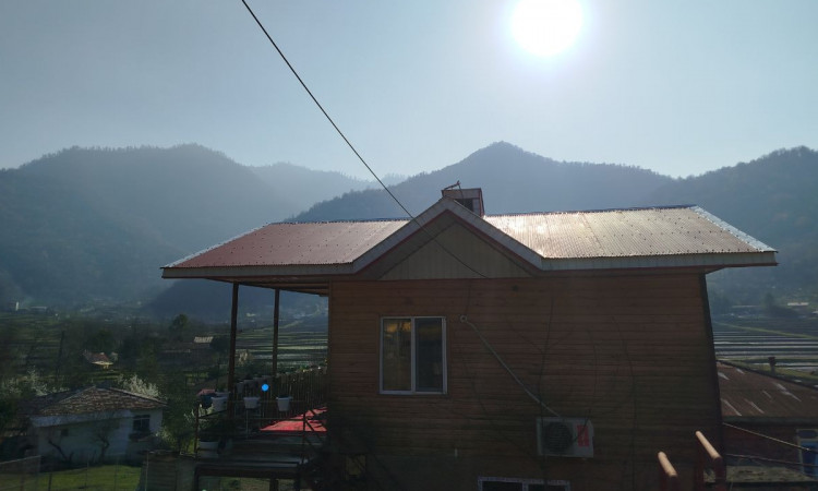 کلبه چوبی تکخوابه روستای ورمیه