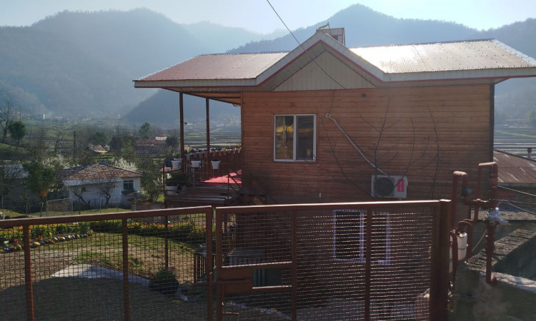 کلبه چوبی تکخوابه روستای ورمیه
