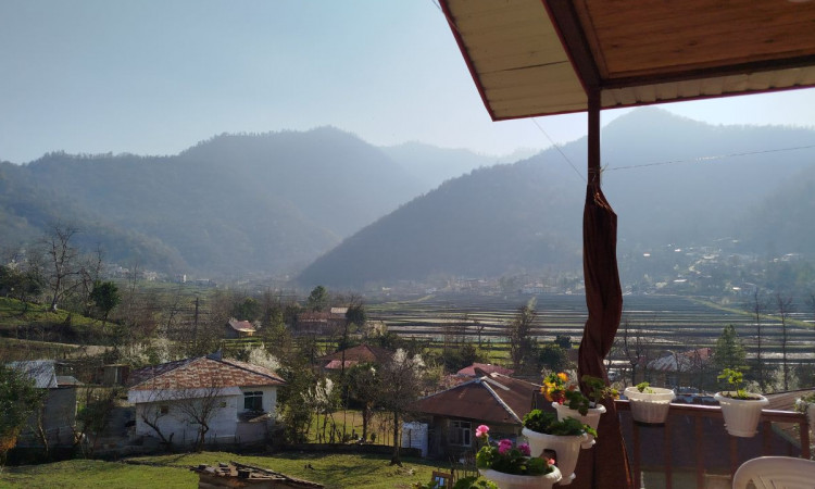 کلبه چوبی تکخوابه روستای ورمیه