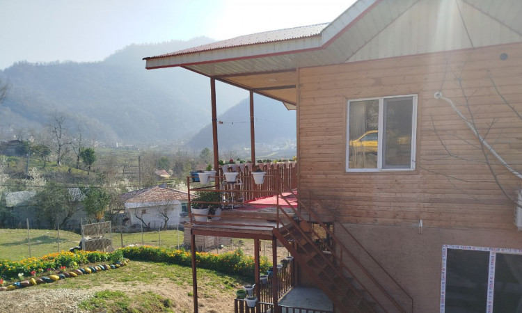 کلبه چوبی تکخوابه روستای ورمیه