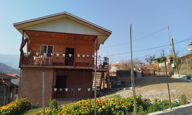 کلبه چوبی تکخوابه روستای ورمیه