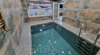 ویلا تک خواب مبله استخردار آبگرم "آرامش" در بندرانزلی