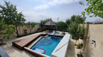 اجاره ویلا سه خواب مستر استخر آبگرم روباز