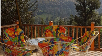 مجموعه کاشانه درفک - ویلای دوبلکس چتر زرد