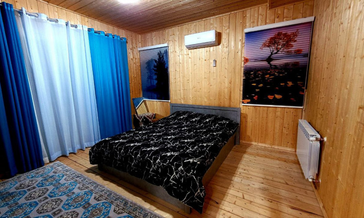 عمارت چوبی دوبلکس 2 خوابه امیر کویت