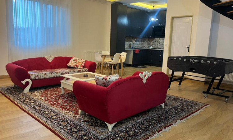 ویلا 2 خوابه دوبلکس جنگلی ملک با فوتبالدستی