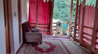 ویلای جنگلی با طراحی سنتی