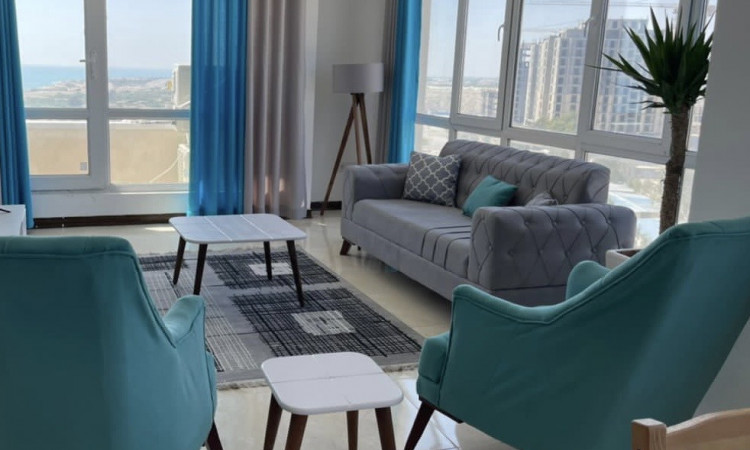 آپارتمان یک خوابه ساحلی با دید دریا (طبقه 8)