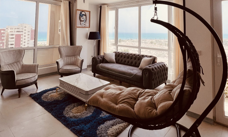 آپارتمان دو خوابه ساحلی با دید دریا (طبقه 6)