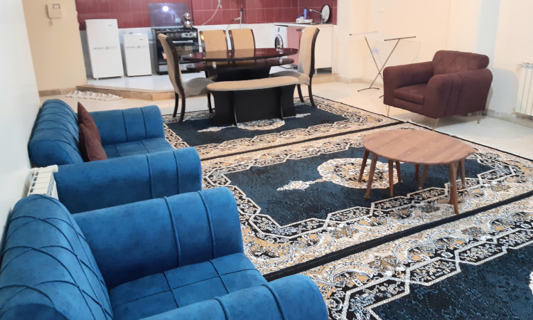 آپارتمان دوخوابه مبله خیابان آزادی تمیز