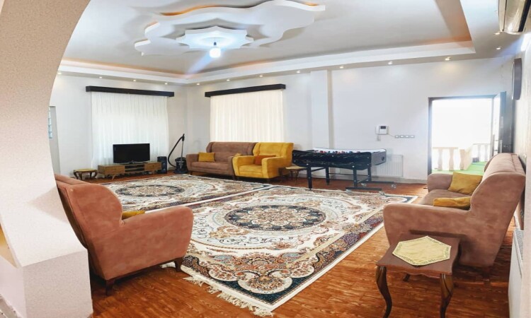 ویلای ساحلی روستایی استخر دار فوتبال دستی