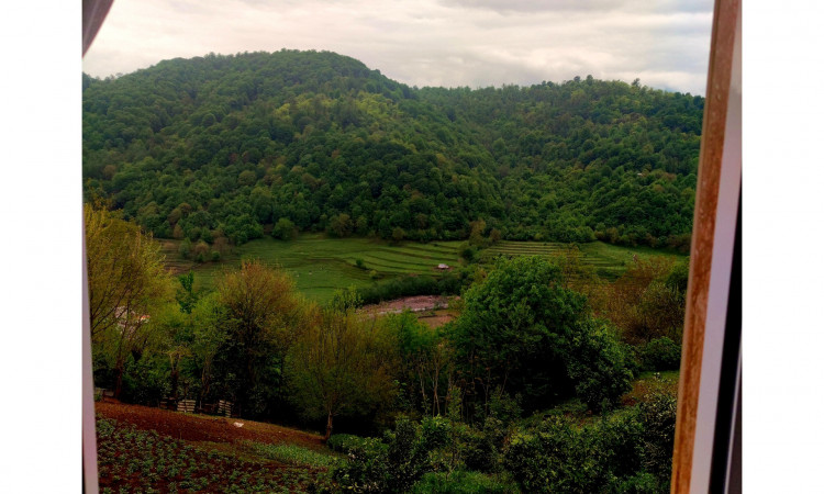 ویلای روستایی نوساز مشرف به رودخانه و جنگل در لفور