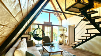 رزرو کلبه جنگلی جکوزی دار