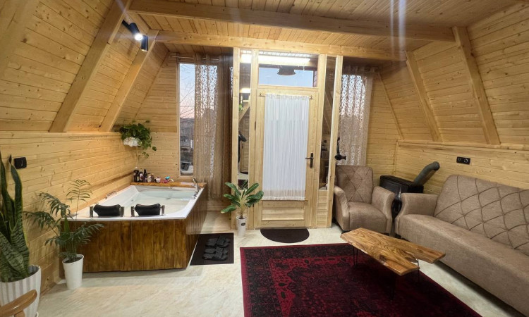 اجاره کلبه سوئیسی دوبلکس جکوزی دار