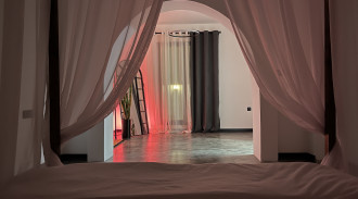 اجاره ویلا استخر دار (آب گرم رو باز)دو خواب نوساز