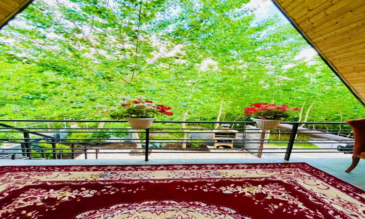 اجاره کلبه چوبی دوخوابه جکوزی دار پناه