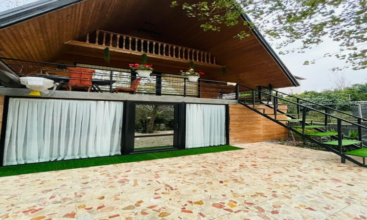 اجاره کلبه چوبی دوخوابه جکوزی دار پناه