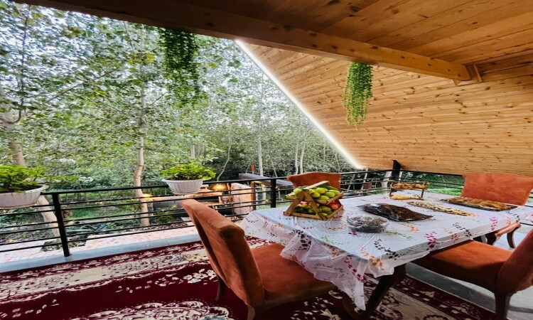 اجاره کلبه چوبی دوخوابه جکوزی دار پناه