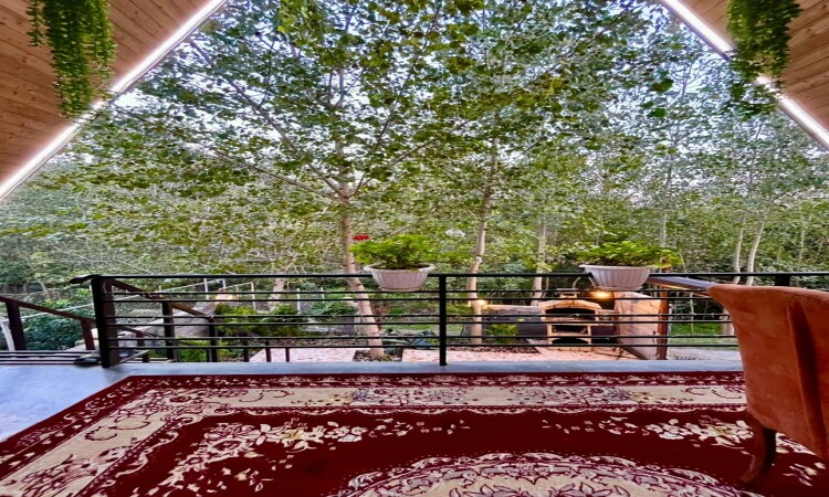 اجاره کلبه چوبی دوخوابه جکوزی دار پناه