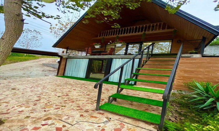 اجاره کلبه چوبی دوخوابه جکوزی دار پناه