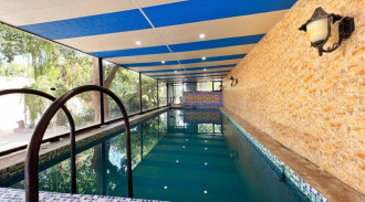 اجاره ویلا استخر سرپوشیده آبگرم سهیلیه زعفرانیه