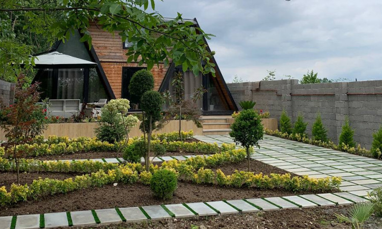 ویلای چوبی سوئیسی گرین لانژ