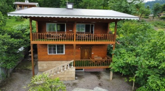 اجاره کلبه دوبلکس چوبی میثم سعدی