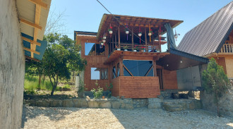 اجاره کلبه دوخوابه جنگلی جکوزی دار الماس شمال