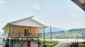 اجاره کلبه دو خوابه چوبی پارسا