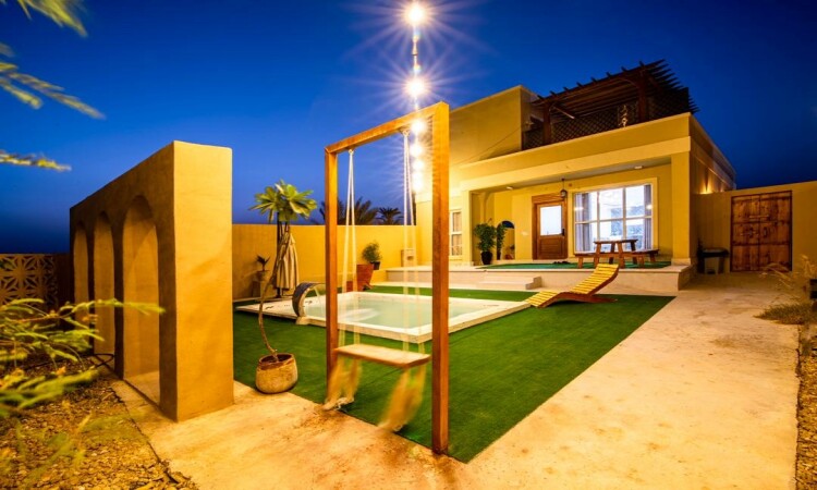 فيلا باراكودا بغرفتي نوم مع مسبح للإيجار