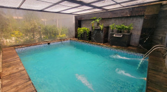 اجاره ویلا دو نفره دورهمی 2 با استخر آب گرم سرپوشیده