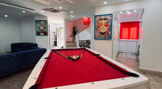 ثلاث غرف نوم في فيلا فاخرة في صدف مع مسبح