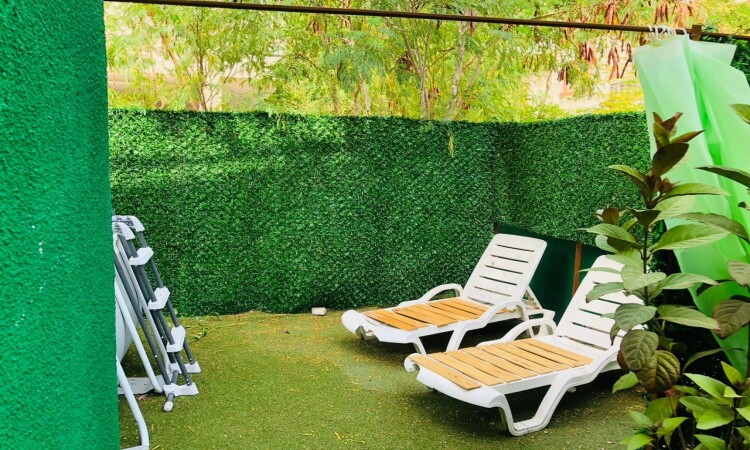 حجز فيلا بغرفتي نوم مع مسبح في وسط الجزيرة