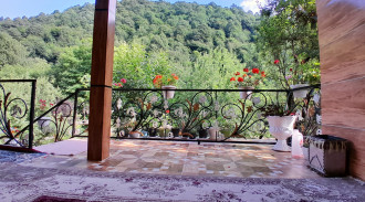 ویلا دو خوابه جنگلی کنار رودخانه