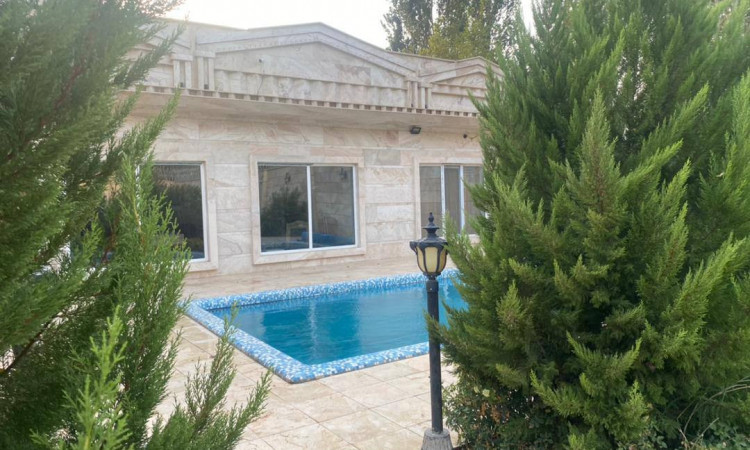 اجاره باغ ویلا 140 متری دو خواب استخر روباز ابسرد