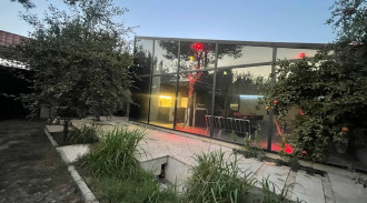 اجاره باغ ویلا مدرن شیشه ای دوبلکس