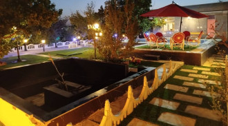 رزرو باغ ویلای استخر دار و سرسبز و شیک دوخوابه بهار